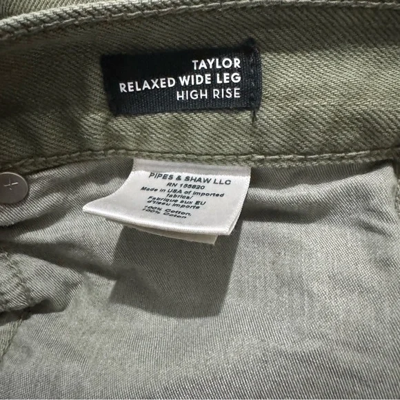 Veronica Beard Taylor relaxed wide leg high rise jeans size 32 - Picture 5 of 8